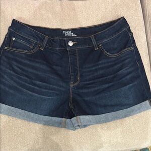 Blue Denim Women's Shorts